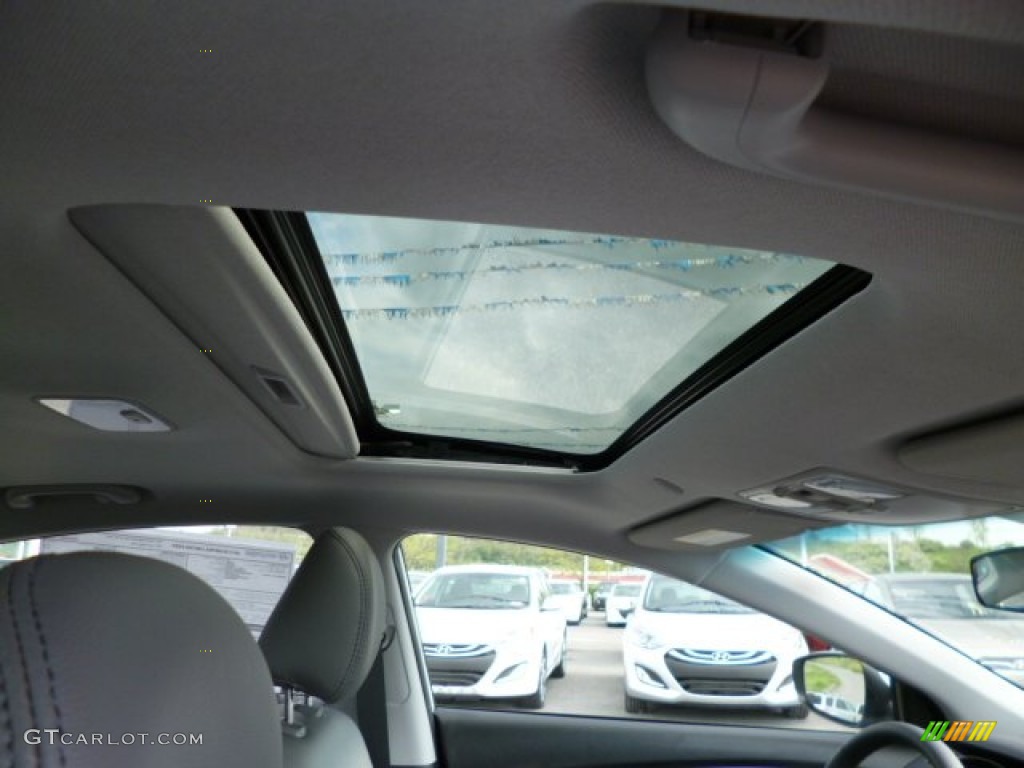 2013 Elantra Limited - Silver / Gray photo #11