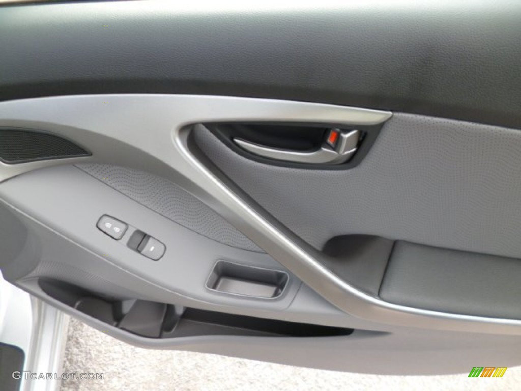 2013 Elantra Limited - Silver / Gray photo #12