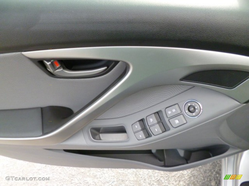 2013 Elantra Limited - Silver / Gray photo #18