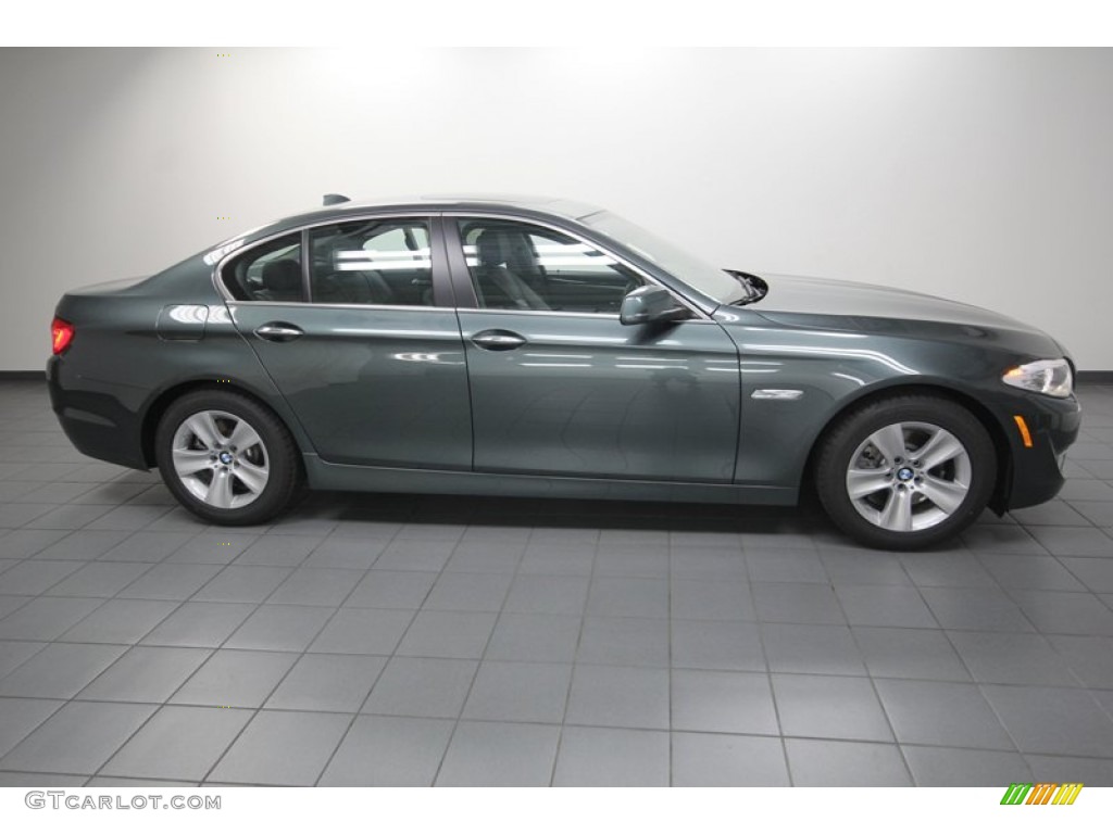 Tasman Green Metallic 2013 BMW 5 Series 528i Sedan Exterior Photo #80477403