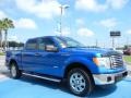 Blue Flame Metallic 2011 Ford F150 XLT SuperCrew Exterior