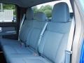 2011 Ford F150 Steel Gray Interior Rear Seat Photo