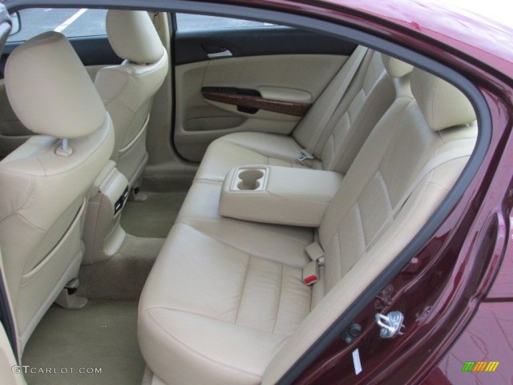 2011 Accord EX-L Sedan - Basque Red Pearl / Ivory photo #20