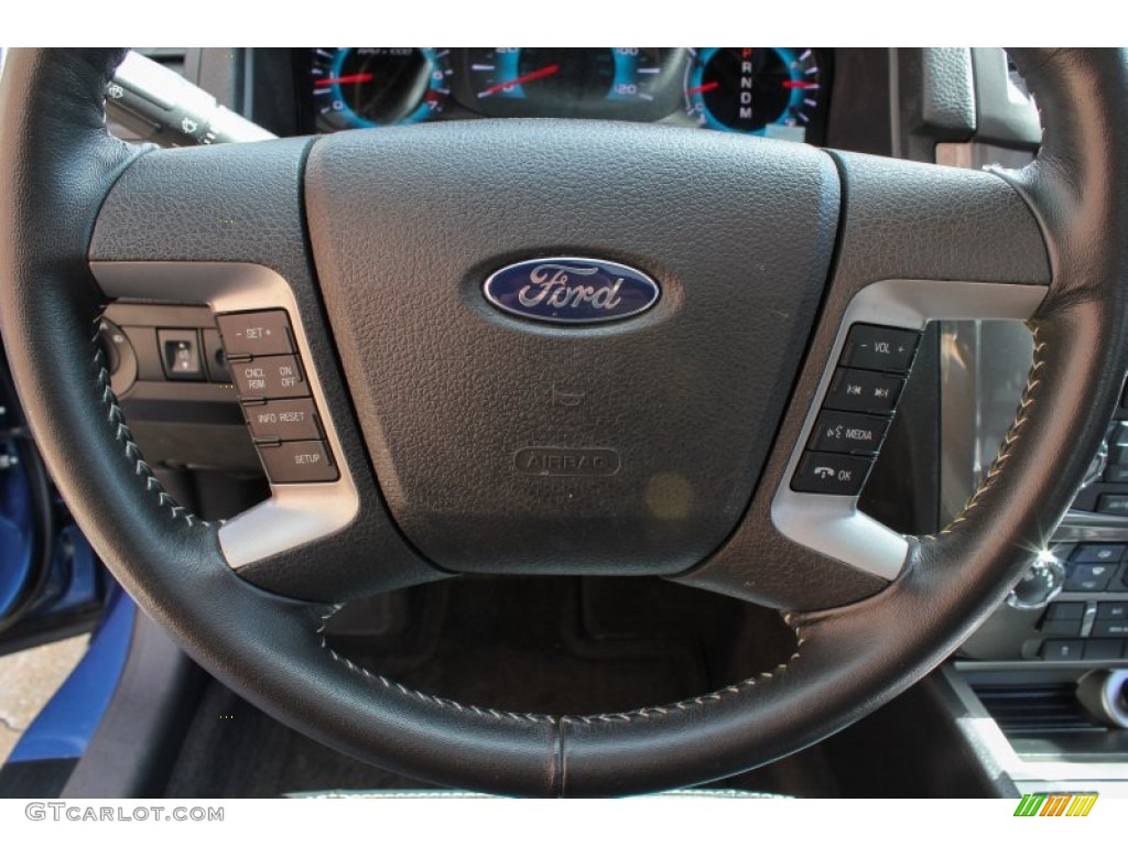 2010 Fusion Sport - Sport Blue Metallic / Charcoal Black/Sport Black photo #18