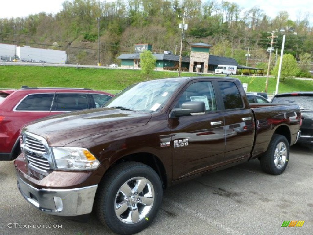 Western Brown Pearl 2013 Ram 1500 Big Horn Quad Cab 4x4 Exterior Photo #80479301