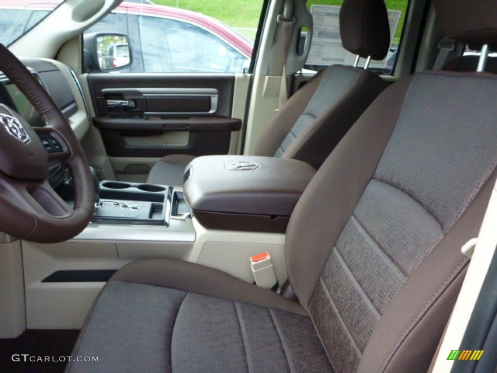 2013 Ram 1500 Big Horn Quad Cab 4x4 Front Seat Photo #80479331