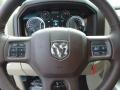 Canyon Brown/Light Frost Beige Steering Wheel Photo for 2013 Ram 1500 #80479352
