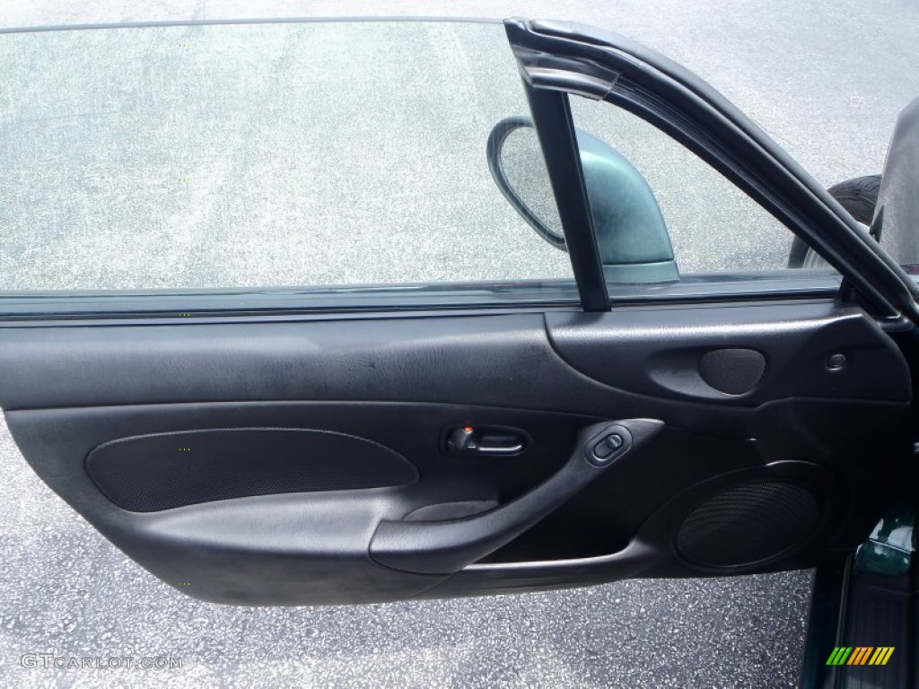 2001 MX-5 Miata Roadster - Emerald Green Mica / Black photo #11