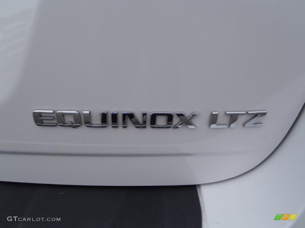 2010 Equinox LTZ - Summit White / Jet Black/Light Titanium photo #5