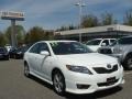 2011 Super White Toyota Camry SE V6  photo #1