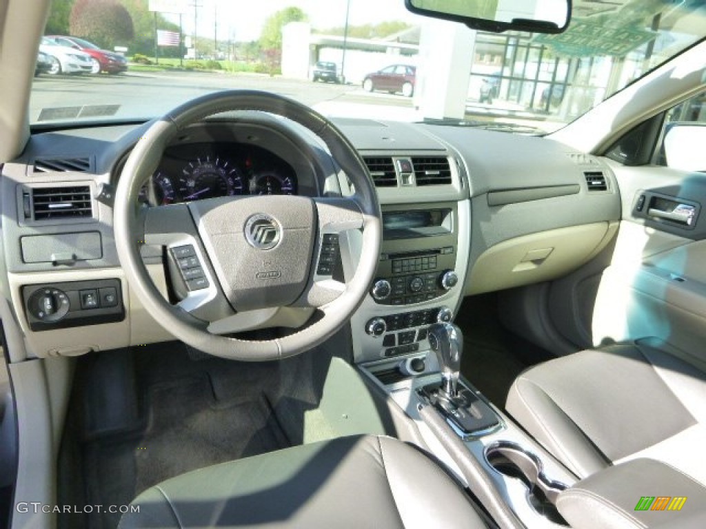 2011 Mercury Milan V6 Premier Medium Light Stone Dashboard Photo #80482882
