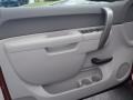 Light Titanium/Dark Titanium 2013 Chevrolet Silverado 1500 LT Extended Cab Door Panel