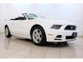 2013 Performance White Ford Mustang V6 Convertible  photo #3