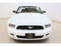 2013 Performance White Ford Mustang V6 Convertible  photo #4