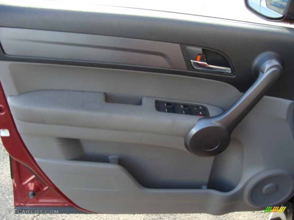 2009 CR-V EX 4WD - Tango Red Pearl / Gray photo #5