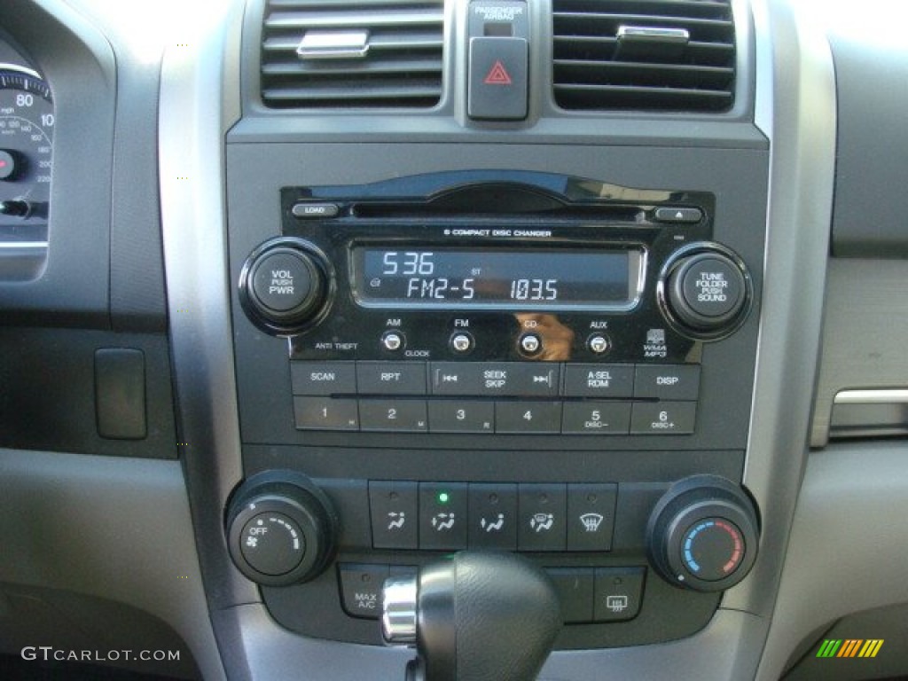 2009 CR-V EX 4WD - Tango Red Pearl / Gray photo #11