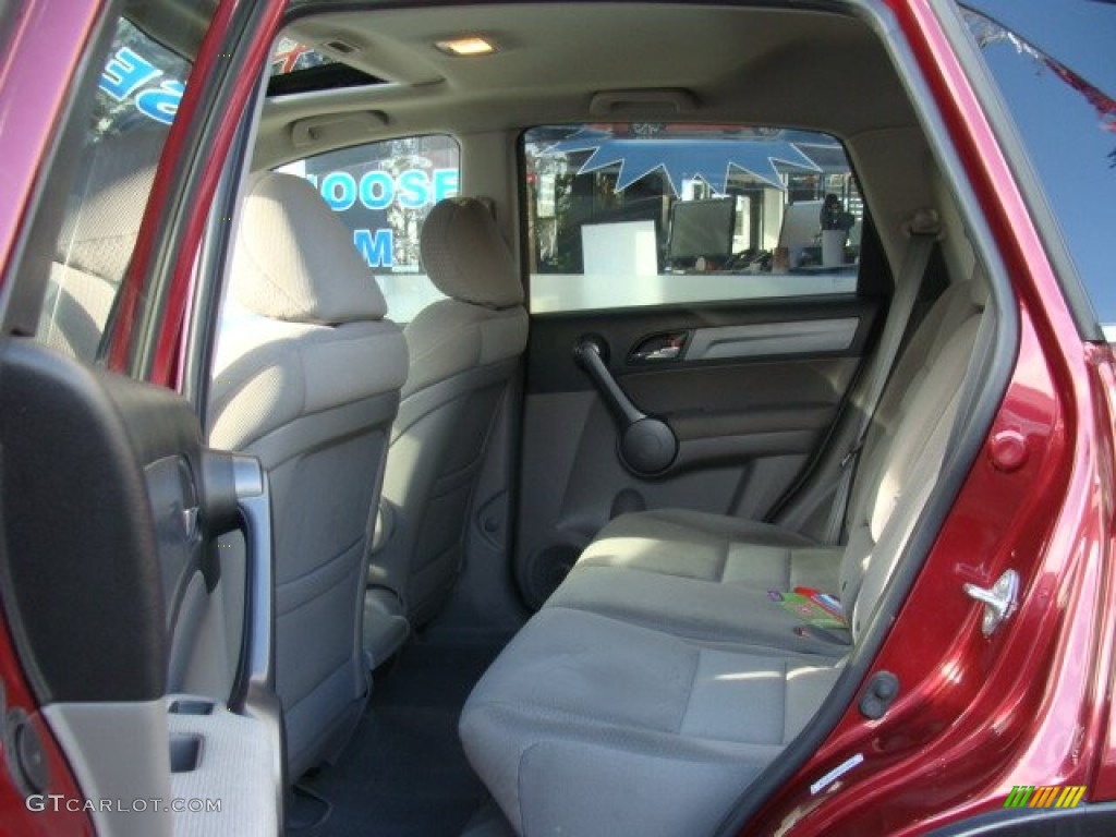 2009 CR-V EX 4WD - Tango Red Pearl / Gray photo #13