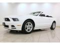 2013 Performance White Ford Mustang V6 Convertible  photo #23