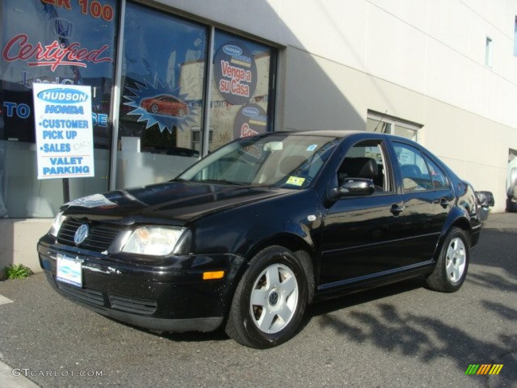 Black Volkswagen Jetta