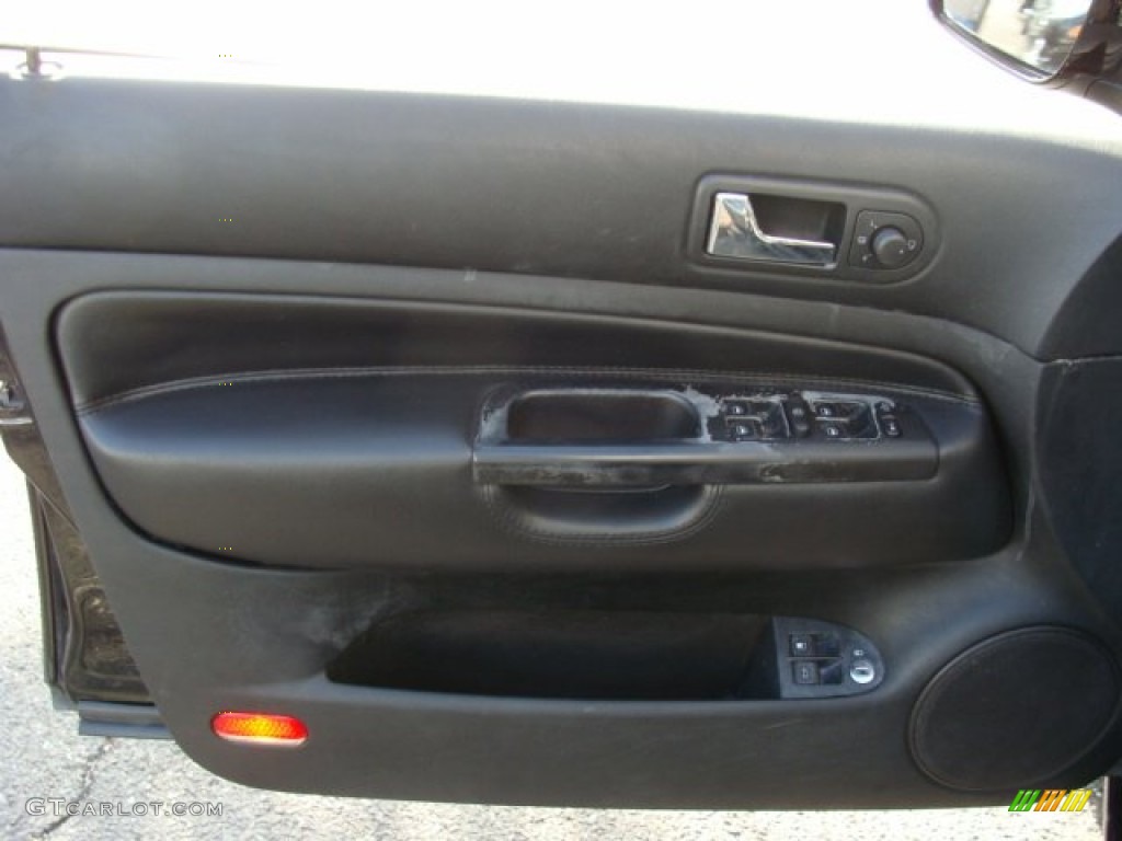 2002 Jetta GLS Sedan - Black / Black photo #4