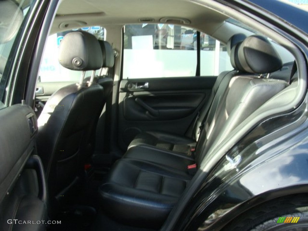 2002 Jetta GLS Sedan - Black / Black photo #12