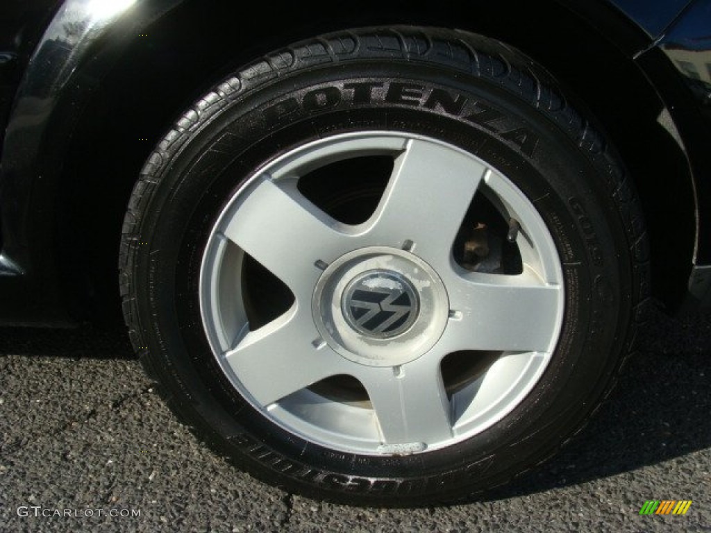 2002 Jetta GLS Sedan - Black / Black photo #13