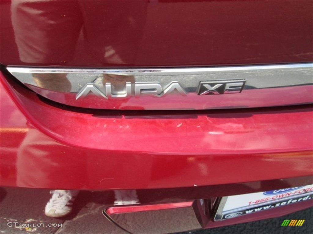 2008 Aura XE 3.5 - Red Jewel / Gray photo #2