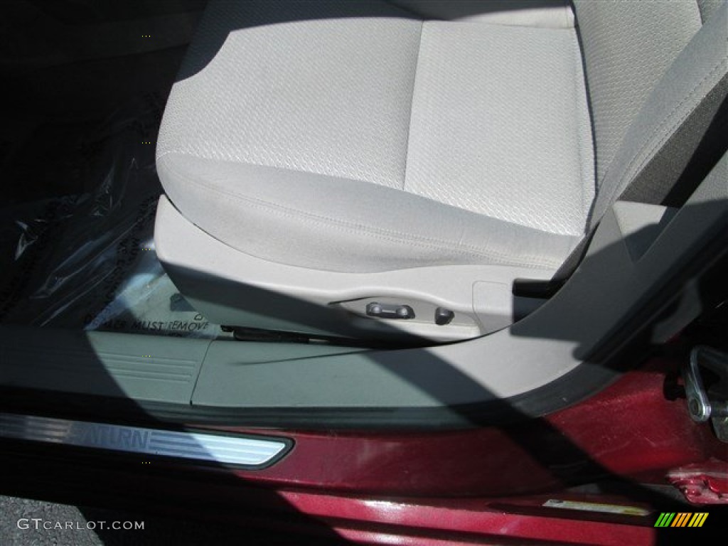2008 Aura XE 3.5 - Red Jewel / Gray photo #4