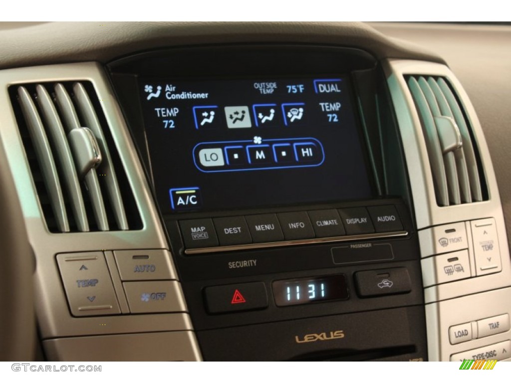2009 RX 350 AWD - Truffle Mica / Parchment photo #22