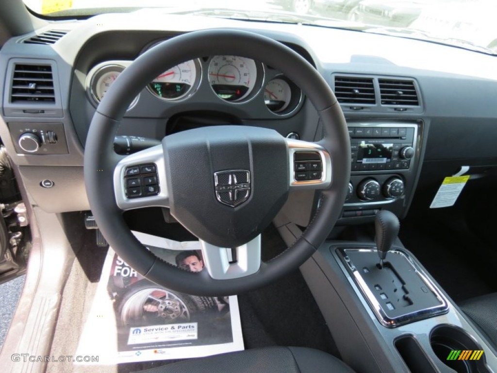 2013 Challenger SXT - Granite Crystal Metallic / Dark Slate Gray photo #7