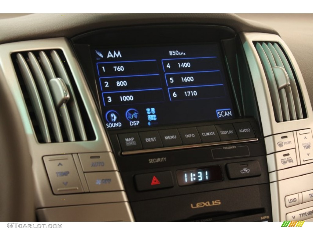 2009 RX 350 AWD - Truffle Mica / Parchment photo #24