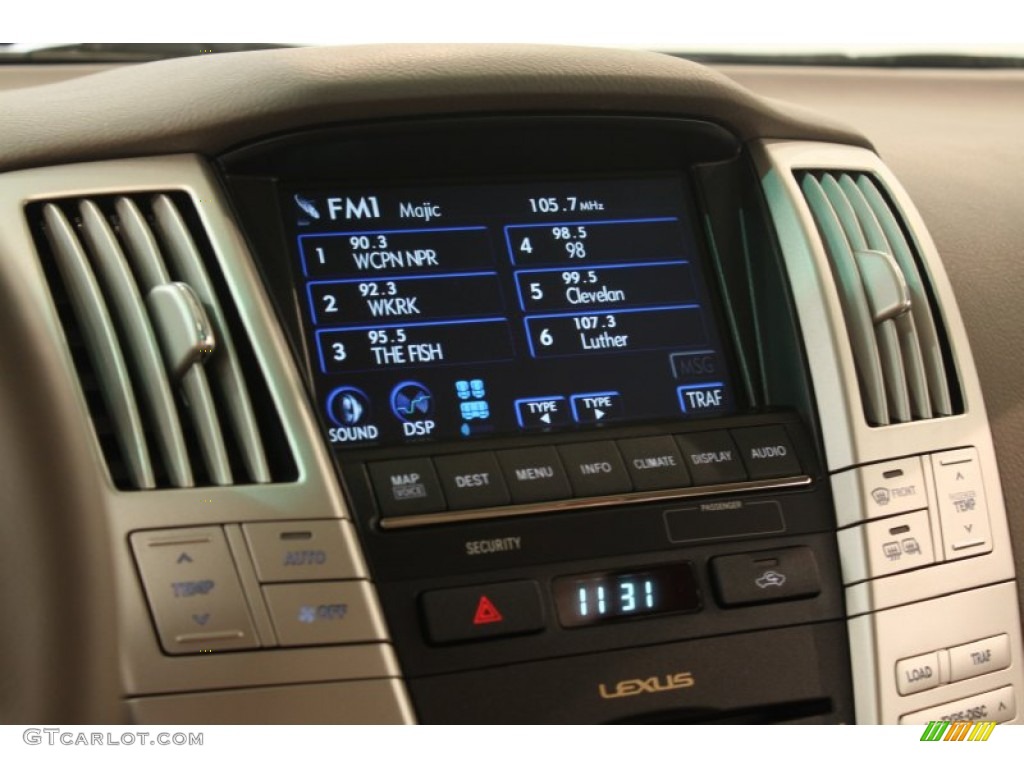 2009 RX 350 AWD - Truffle Mica / Parchment photo #25