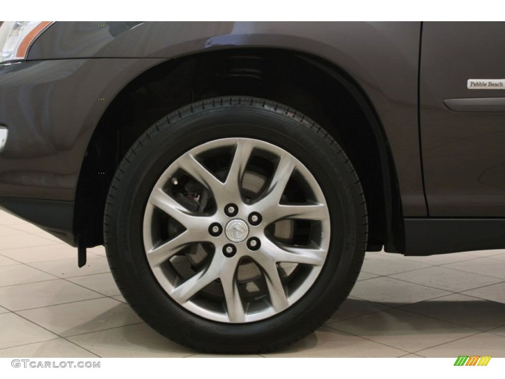 2009 RX 350 AWD - Truffle Mica / Parchment photo #33