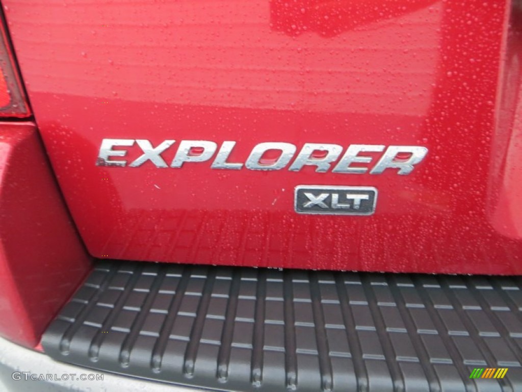 2004 Explorer XLT - Redfire Metallic / Graphite photo #20