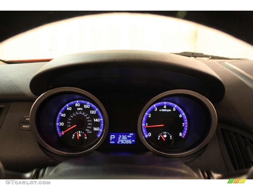 2010 Hyundai Genesis Coupe 3.8 Grand Touring Gauges Photos