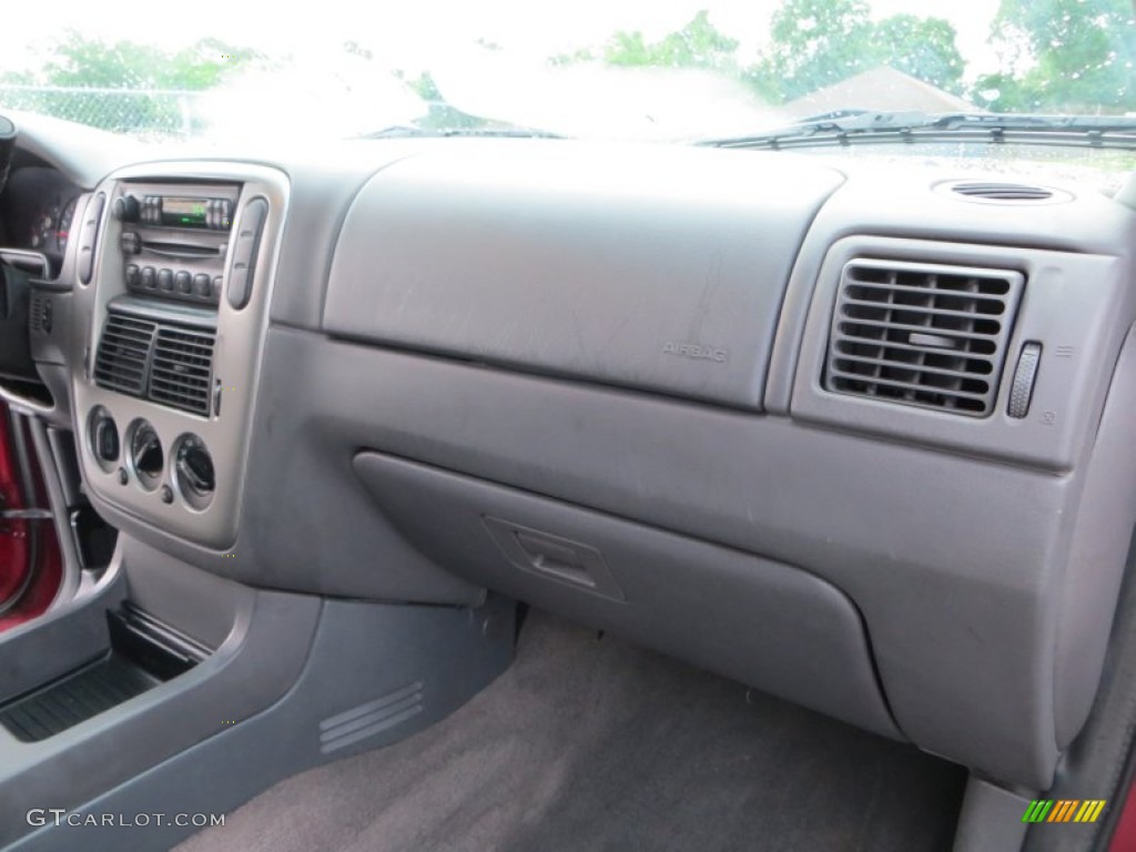 2004 Explorer XLT - Redfire Metallic / Graphite photo #25