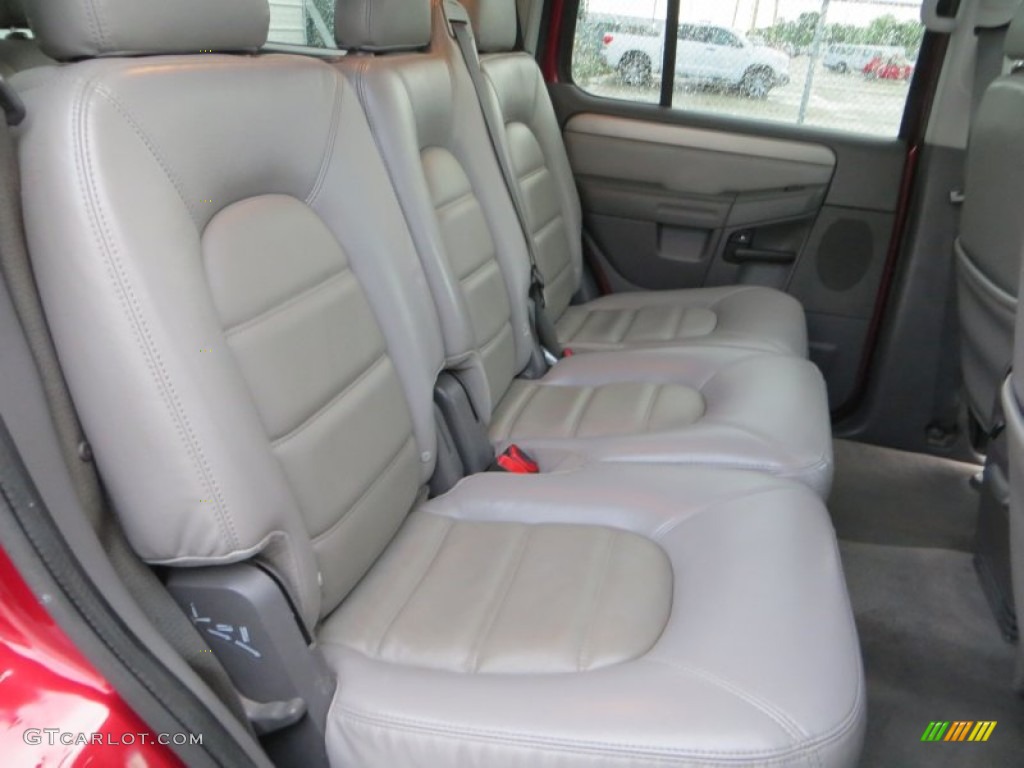 2004 Explorer XLT - Redfire Metallic / Graphite photo #28