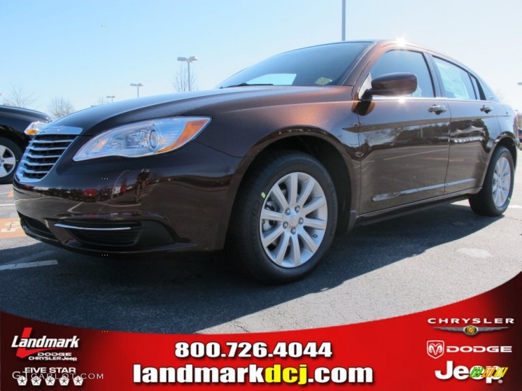 2012 200 Touring Sedan - Deep Auburn Pearl / Black photo #1