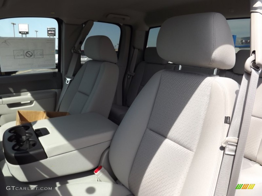 2013 Sierra 1500 SLE Extended Cab - Summit White / Light Titanium/Dark Titanium photo #13