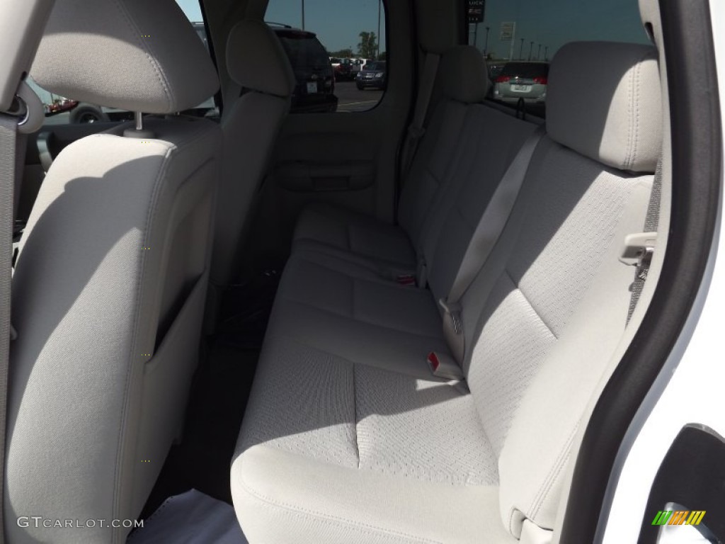 2013 Sierra 1500 SLE Extended Cab - Summit White / Light Titanium/Dark Titanium photo #15