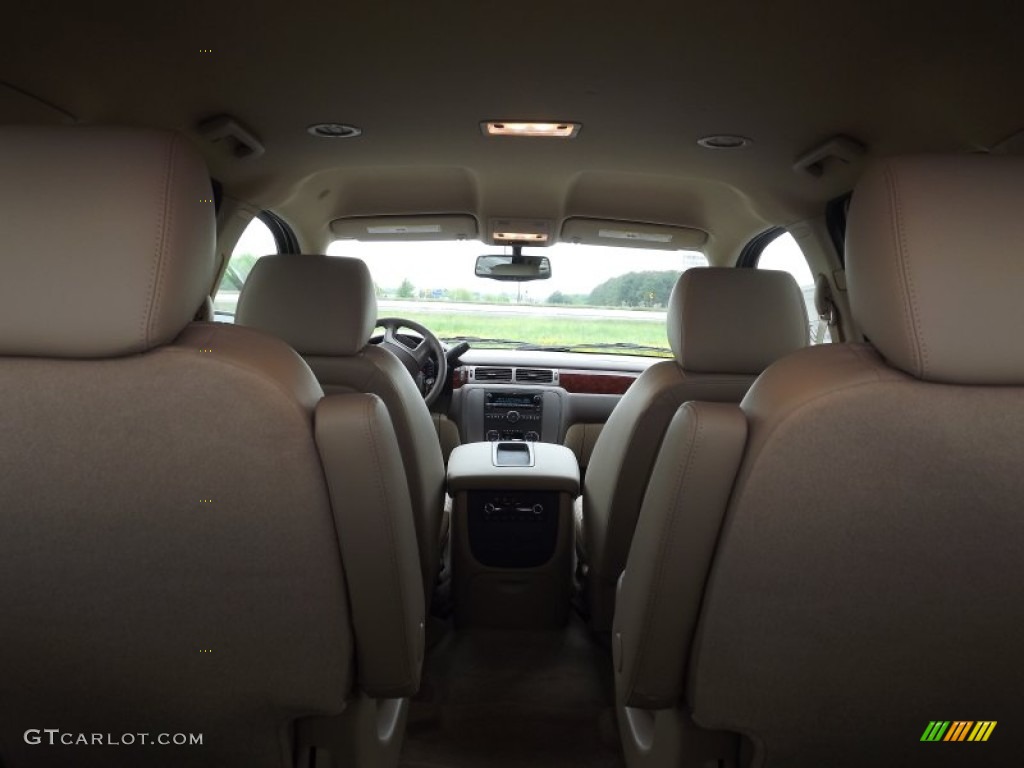 2013 Yukon SLT - Champagne Silver Metallic / Light Tan photo #20