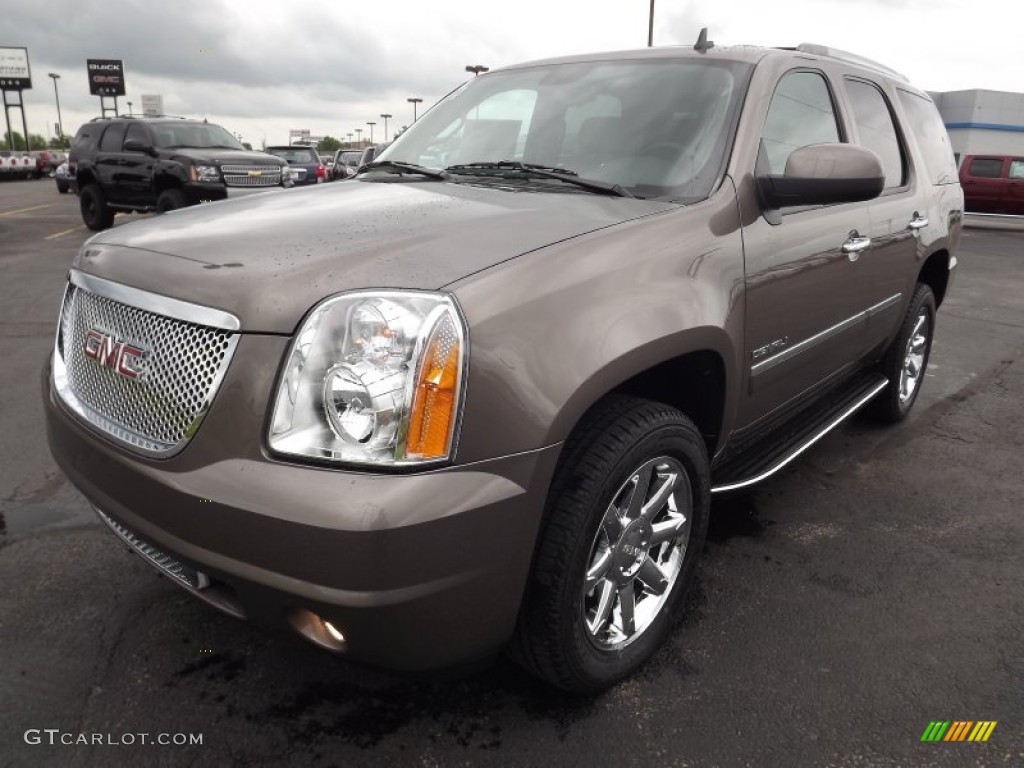 2013 Yukon Denali AWD - Mocha Steel Metallic / Cocoa/Light Cashmere photo #1