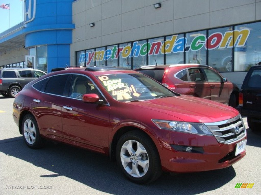 2010 Accord Crosstour EX-L - Tango Red Pearl / Ivory photo #1