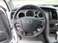 2013 Toyota Sequoia Graphite Interior Steering Wheel Photo