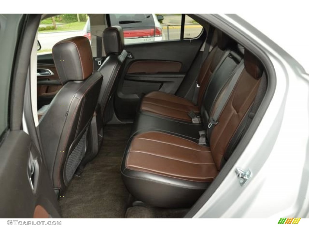 2010 Equinox LT - Silver Ice Metallic / Jet Black/Brownstone photo #12
