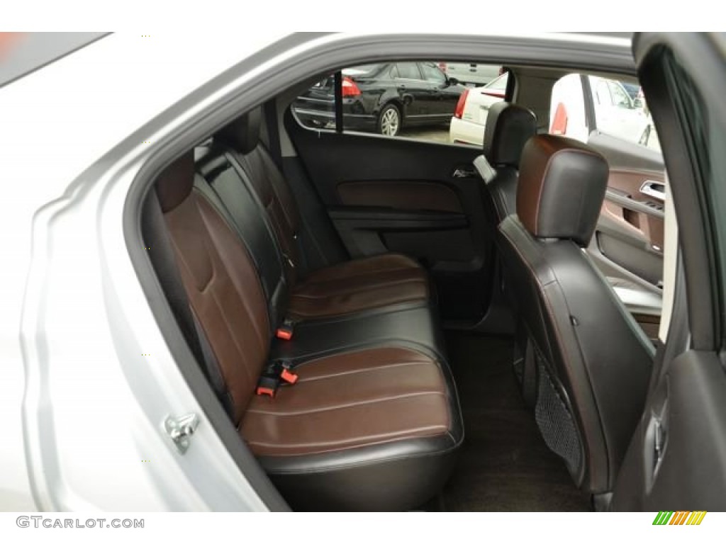 2010 Equinox LT - Silver Ice Metallic / Jet Black/Brownstone photo #17