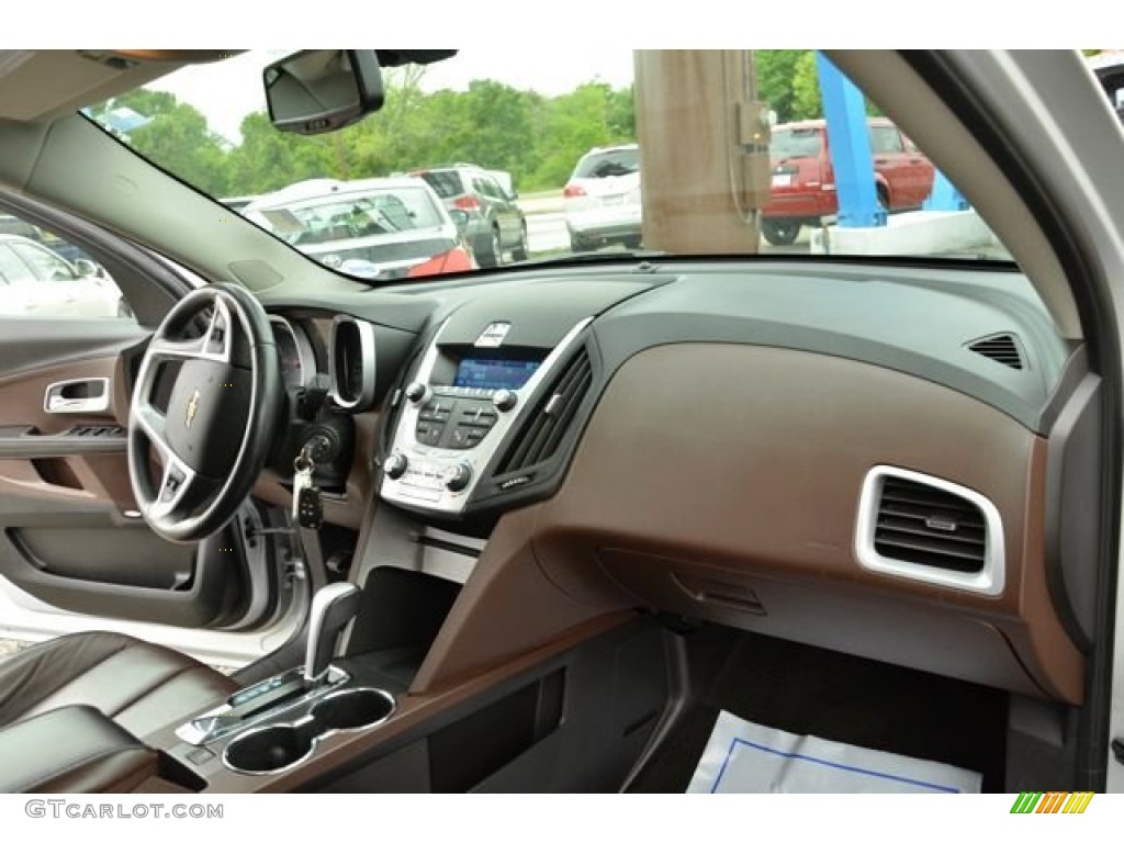 2010 Equinox LT - Silver Ice Metallic / Jet Black/Brownstone photo #19