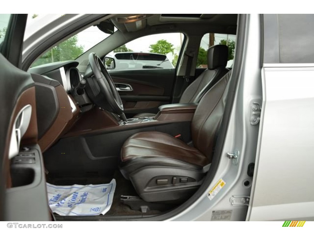 2010 Equinox LT - Silver Ice Metallic / Jet Black/Brownstone photo #21