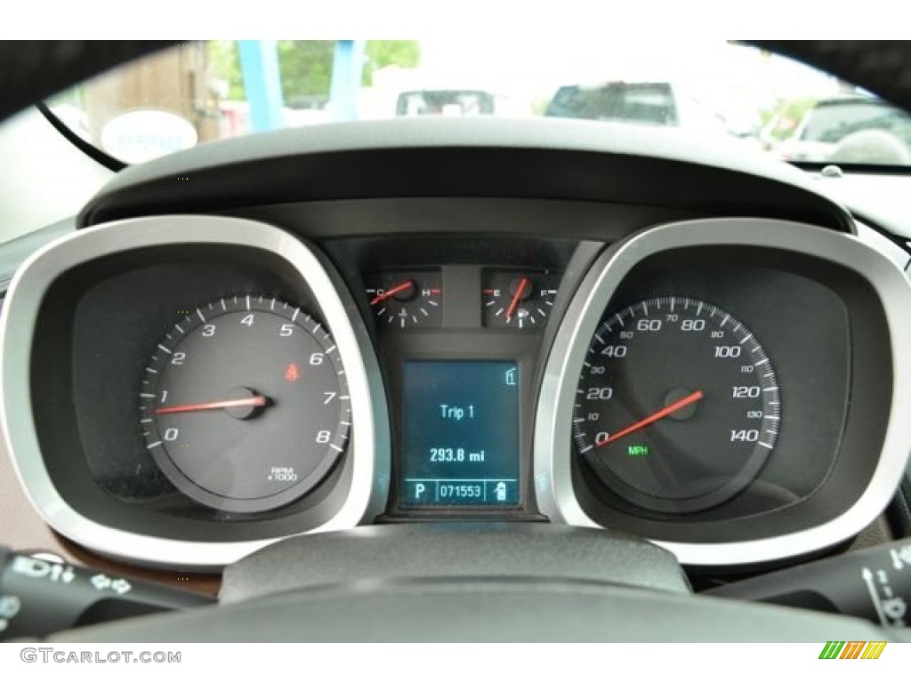 2010 Equinox LT - Silver Ice Metallic / Jet Black/Brownstone photo #23