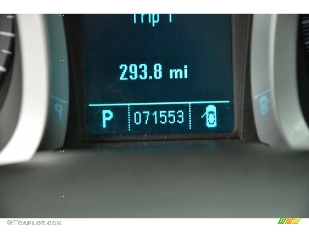 2010 Equinox LT - Silver Ice Metallic / Jet Black/Brownstone photo #24